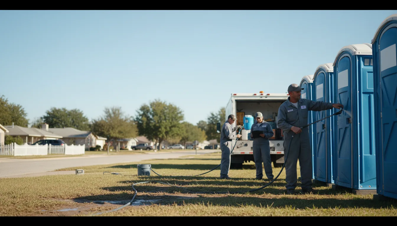 Long-Term Portable Toilet Rental in Richton, MS near me